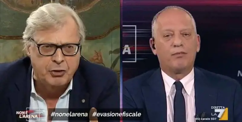 Scontro Sgarbi-Gomez da Giletti: "Ipocrita, vai a fare in c…"