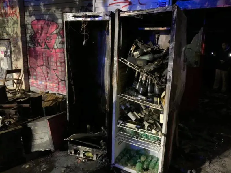 Ancora paura a Centocelle, in fiamme il Baraka Bistrot