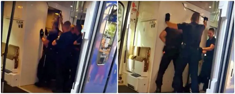 Migranti nel bagno del treno, la polizia usa spray urticante: terrore tra i passeggeri