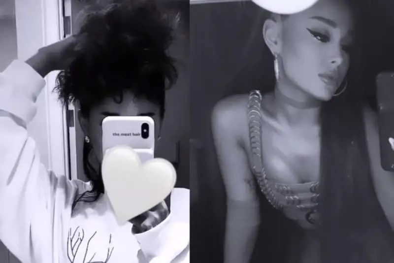 Ariana Grande mostra i suoi veri capelli, corti e ricci