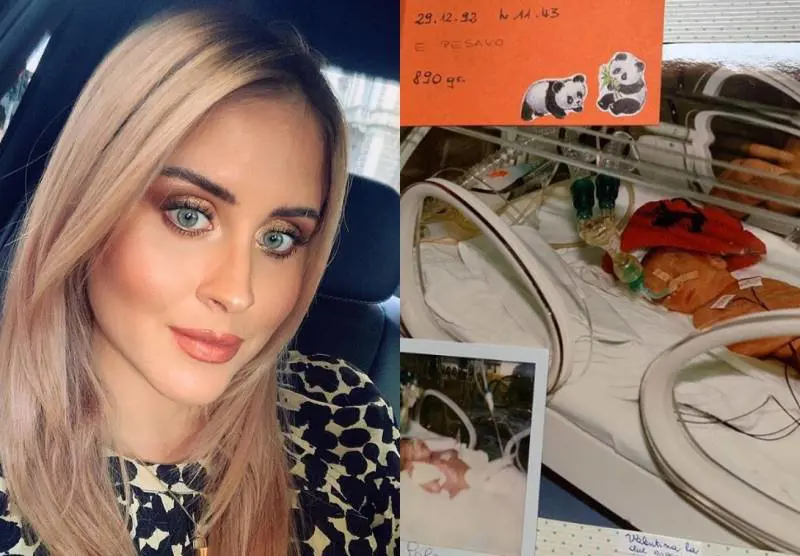 Valentina Ferragni: "Nata prematura, pesavo solo 890 grammi. Non sapevano se sarei sopravvissuta"