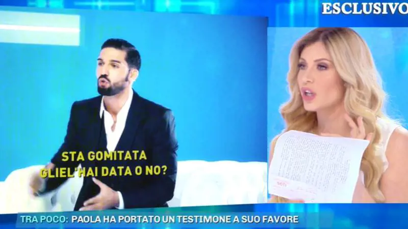 Paola Caruso denuncia l'ex Moreno Merlo: "Pagavo tutto io"