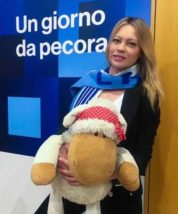 Anna Falchi: "Ho fatto un regalo ai tifosi"