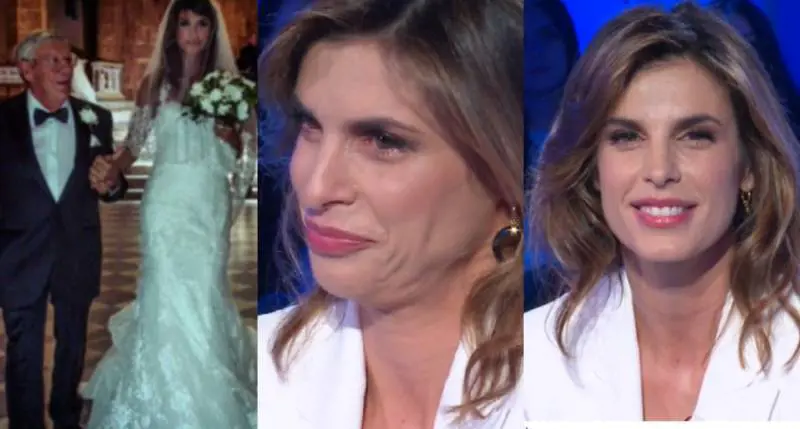 Elisabetta Canalis si commuove per il papà: "L'ho scoperto da grande"