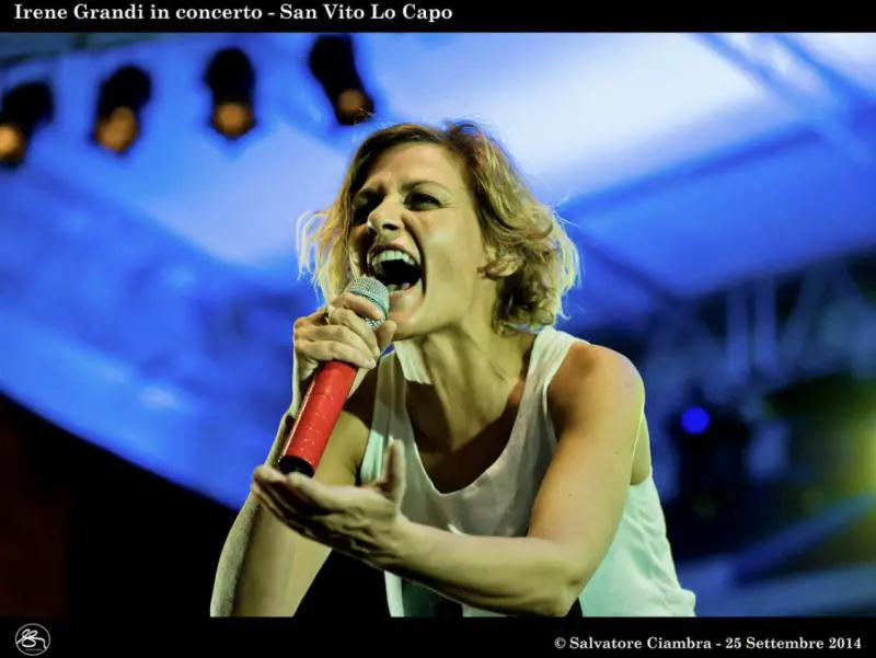 Irene Grandi da cantante in chiesa al successo