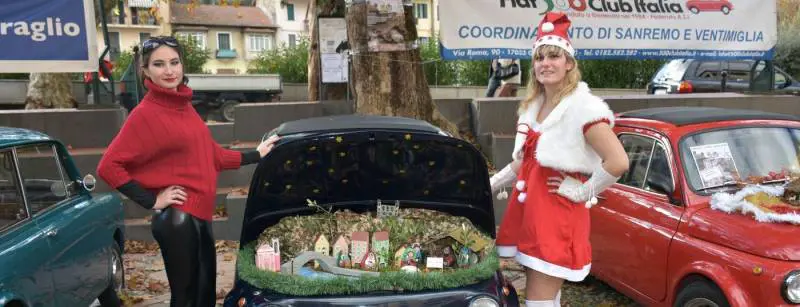 Le Fiat 500 protagoniste di un concorso di presepi