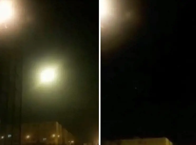 Un lampo nel cielo di Teheran: "Ecco il missile che colpisce l'aereo"