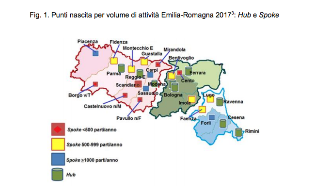 Punti nascita Emilia Romagna