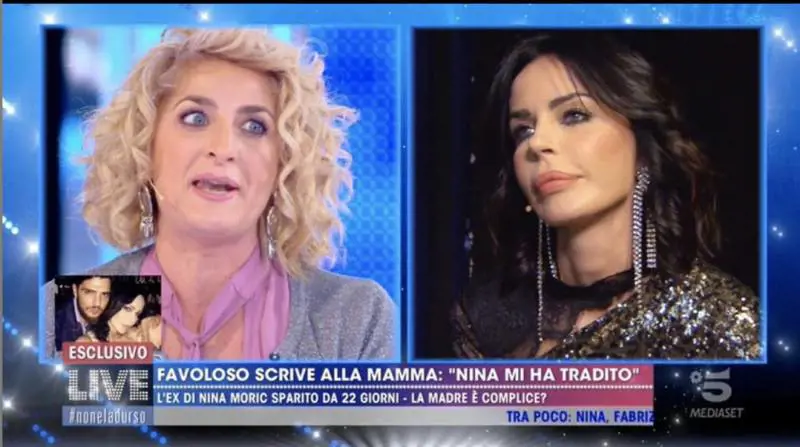 Volano stracci tra Nina Moric e la madre di Luigi Favoloso