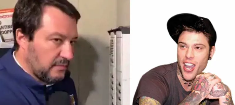 Salvini citofona allo spacciatore. E Fedez: "Sembri un testimone di Geova"