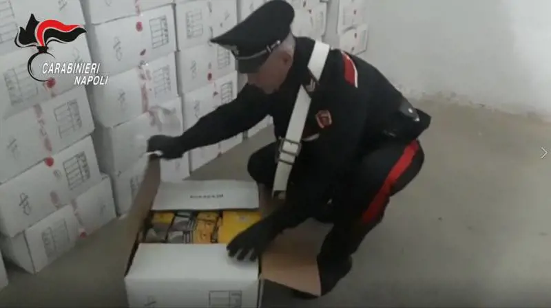Maxi sequestro a Piazzolla di Nola: scoperte 2 tonnellate di tabacco di contrabbando
