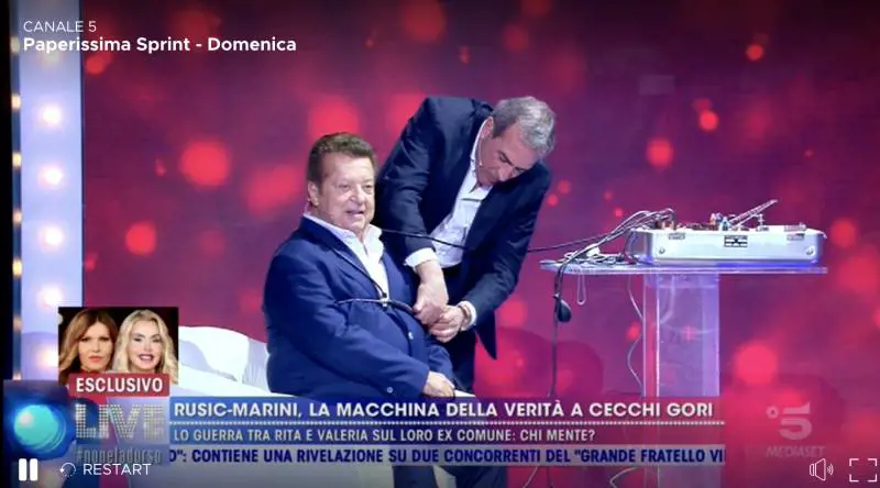 Cecchi Gori alla macchina della verità: la donna più importante è Rita Rusic