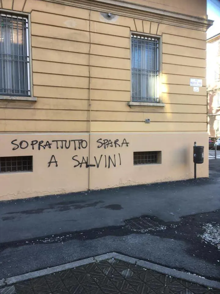 Bologna, nuove minacce al leader leghista: "Soprattutto spara a Salvini"