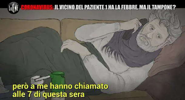 Coronavirus: "Vicino di casa del "paziente uno" ha febbre ma non gli è stato fatto tampone"