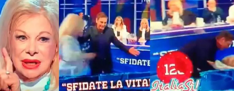 La rovinosa caduta di Sandra Milo in tv