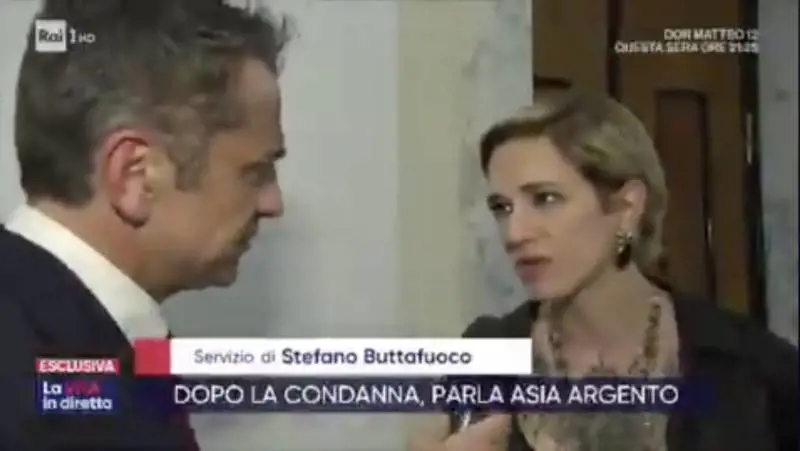 Caso Weinstein, Asia Argento commenta la condanna: "La denuncia? Fiera di averlo fatto"