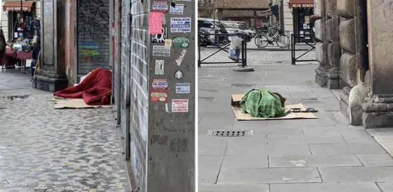 Piazza Vittorio, Raggi sloggia le bancarelle ma rimangono i clochard
