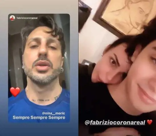 Nina Moric e Fabrizio Corona, messaggi d'affetto sui social: "Sei il nostro eroe"