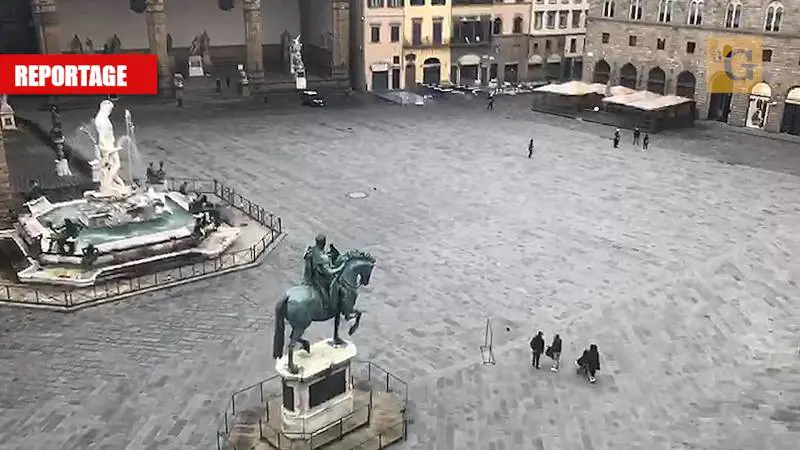 Il Coronavirus ci ha isolati, viaggio in una Firenze deserta