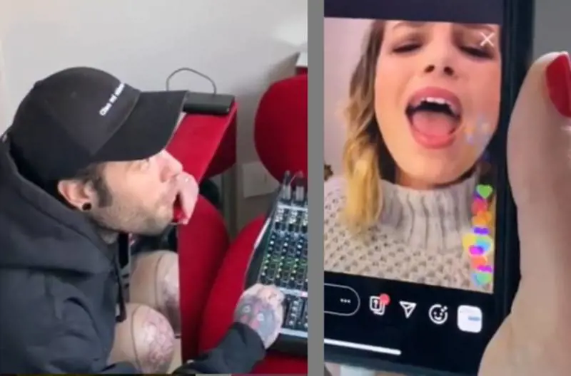 Fedez, Chiara Ferragni e Emma Marrone insieme "dal balcone": "Le vacanze in Italia"