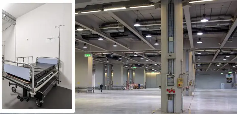 Il "miracolo" di Milano: già tutto pronto in Fiera per il nuovo ospedale
