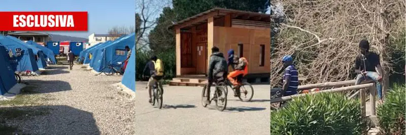 I migranti fuori controllo: una "bomba sanitaria" nella tendopoli