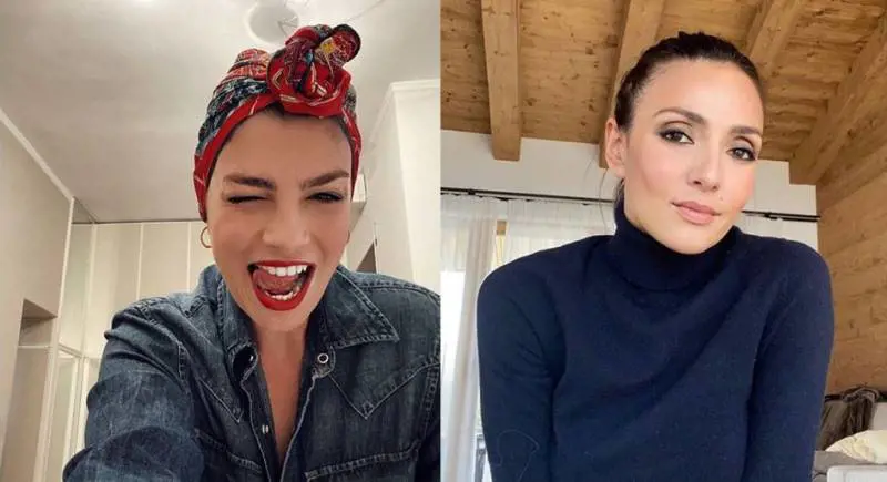 Emma duetta con Ambra sulle note di “T'appartengo”, il web si scatena