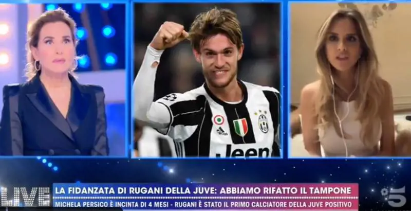 La compagna di Rugani è incinta: "Sono ancora positiva al Covid-19"