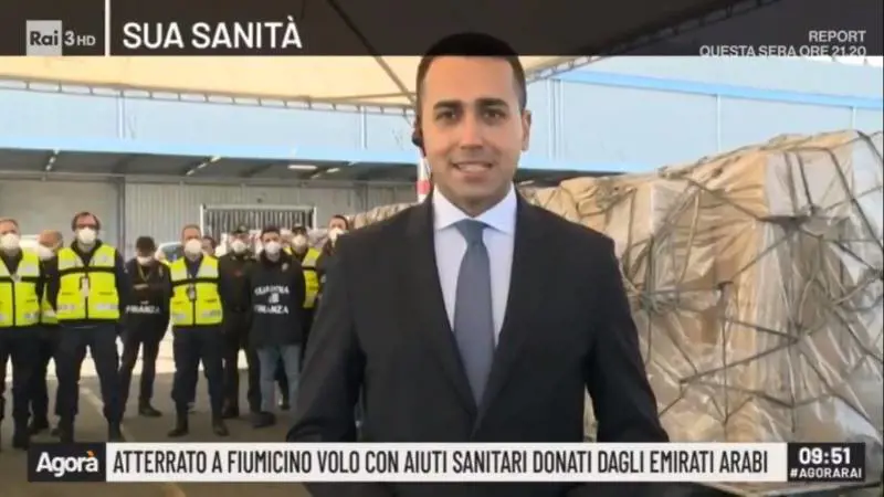 Di Maio, le distanze e la "gaffe" in diretta tv