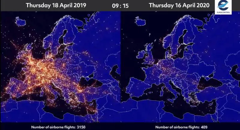 Il virus svuota anche i cieli: "È come l'11 settembre"