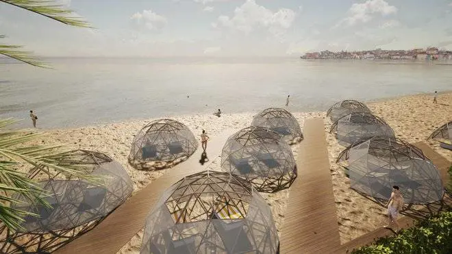 Dal plexiglass alle cupole di bamboo, ecco tutte le ipotesi per l'estate