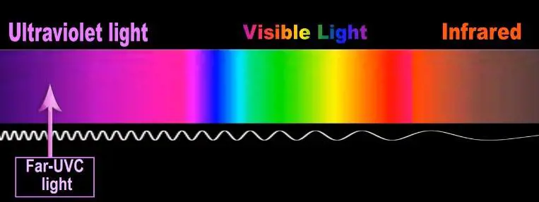 Quella luce ultravioletta che può far male al virus