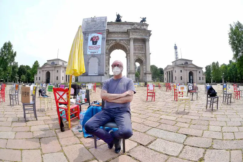 Il ristoratore in sciopero della fame: "Incassi al 20%, ma  spese invariate"
