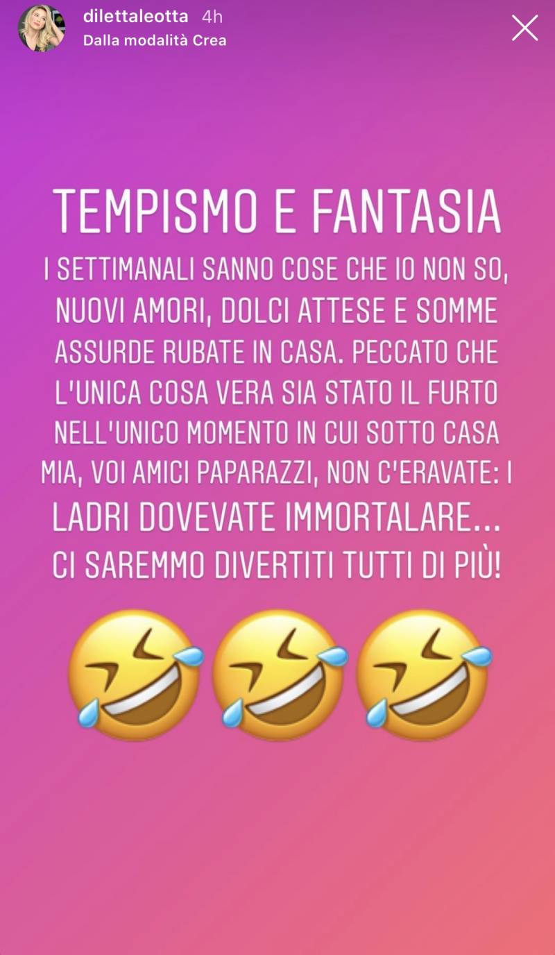Diletta Leotta su Instagram 