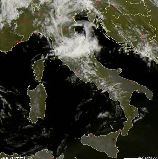 Vortice ciclonico al Nord: sarà maltempo a oltranza