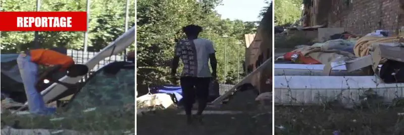 Migranti allo sbando al centro di Roma: "Ecco che fine fa chi sbarca"