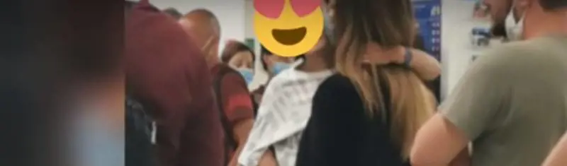 Gelo in aeroporto tra Belen Rodriguez e De Martino. Un video svela la verità