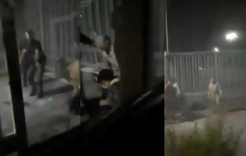 Le fiamme e le violenze: le immagini choc ​della rivolta dei migranti