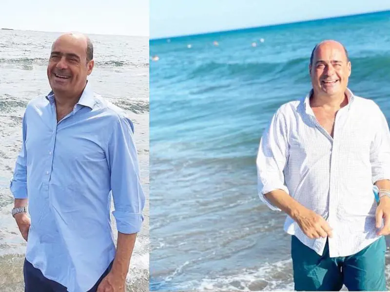 La foto di Zingaretti "fotocopia" che fa discutere
