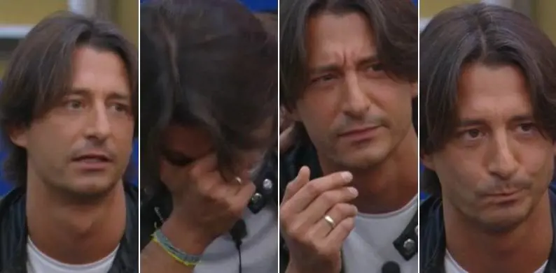 Alba Parietti telefona in diretta al GfVip. Oppini imbarazzato, il labiale: "Ma dai..."