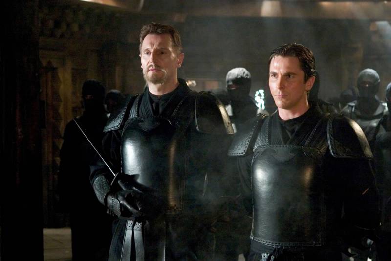 Bruce Wayne con Ra's al Ghul