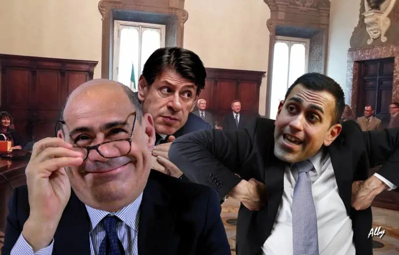 Il "ganzo" Renzi e Conte muto. E poi quei re degli strafalcioni