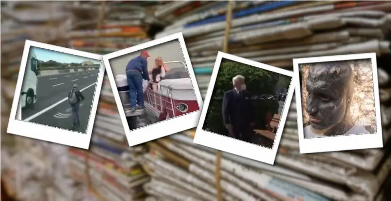 L'alieno e la gang di pappagalli: sette giorni di 'follia' sui giornali