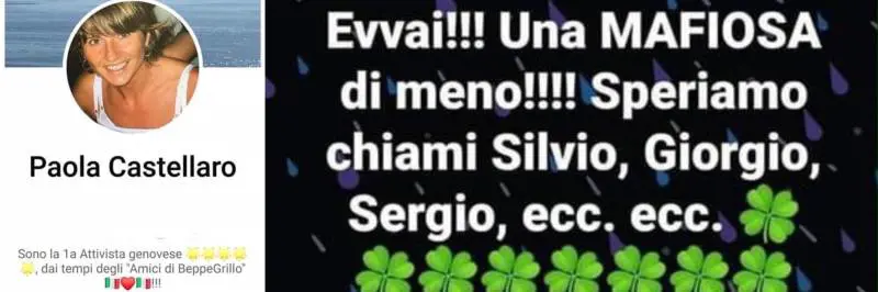 L'odio dei 5 Stelle contro Jole Santelli, il post di Paola Castellaro: "Evvai, una mafiosa di meno"