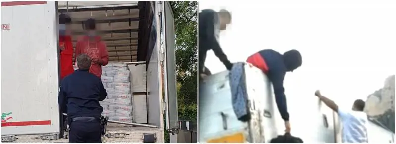 I migranti assaltano i tir? A rischiare le manette sono i camionisti