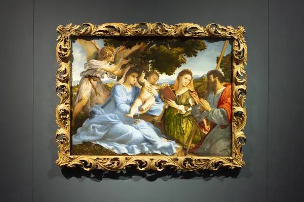 La grazia inarrivabile di Lorenzo Lotto sotto le ali di un angelo