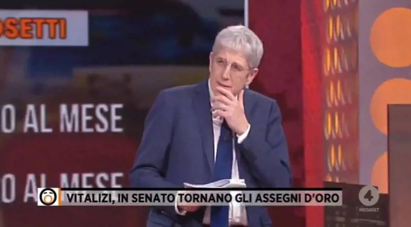 Caso Feltri, Giordano censurato. Lo accusano di incauta ospitata