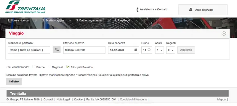 Impossibile prenotare i treni? Cosa sta succedendo davvero
