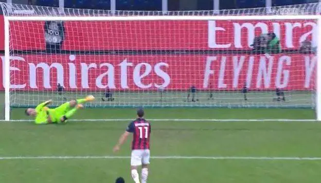 La frase sussurrata a Ibrahimovic poco prima del tiro: "Sbagliato..."