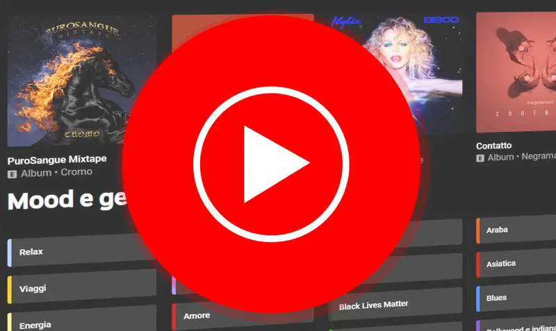 YouTube Music, caratteristiche e costo dell'abbonamento